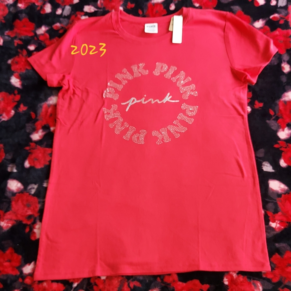 PINK Perfect T-shirt size XL NWT - Picture 7 of 12